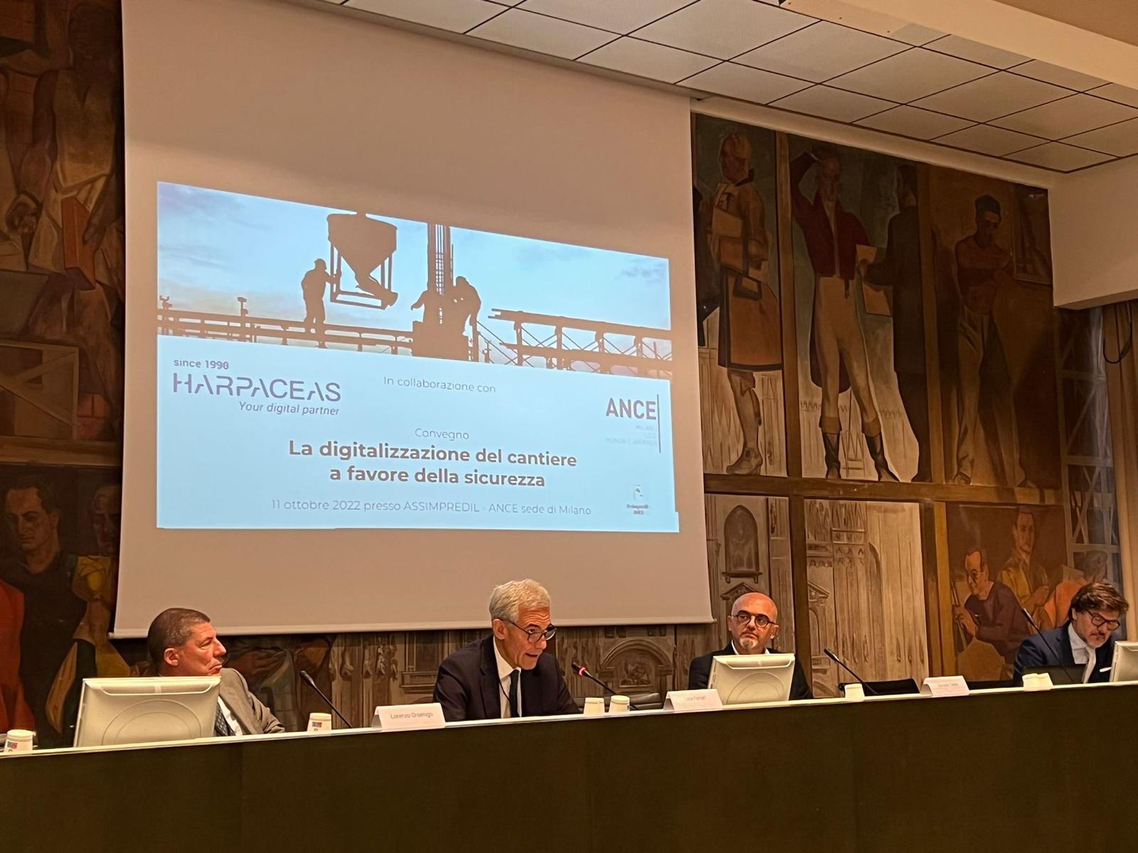 Sicurezza in cantiere Harpaceas Assimpredil