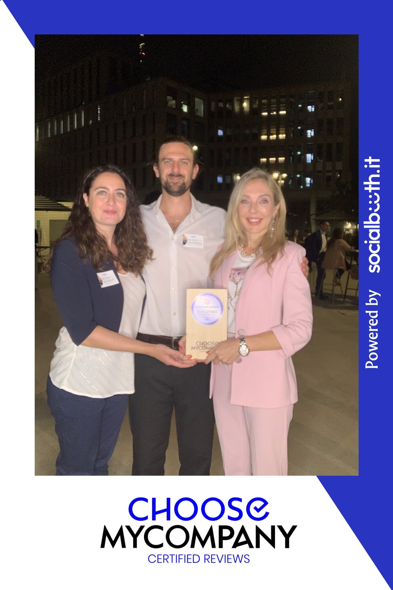 premiazione Choose my company 2