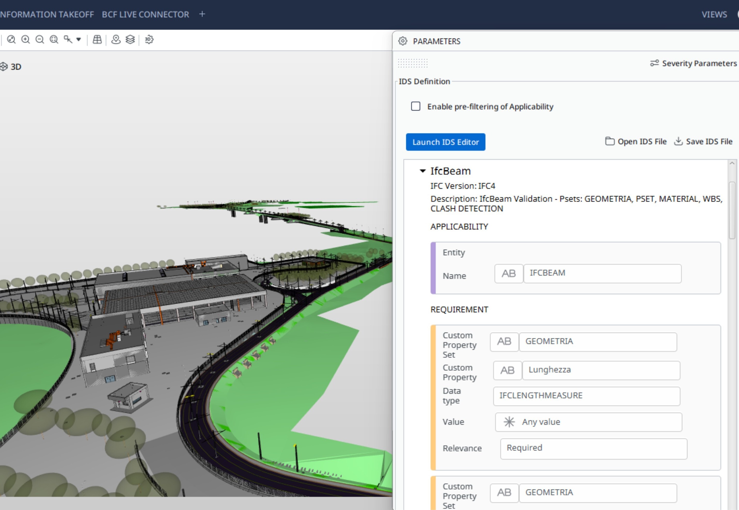 Applicazione della validazione automatizzata delle informazioni BIM basata su IDS nelle infrastrutture tranviarie: miglioramento della qualità e dell’efficienza del coordinamento
