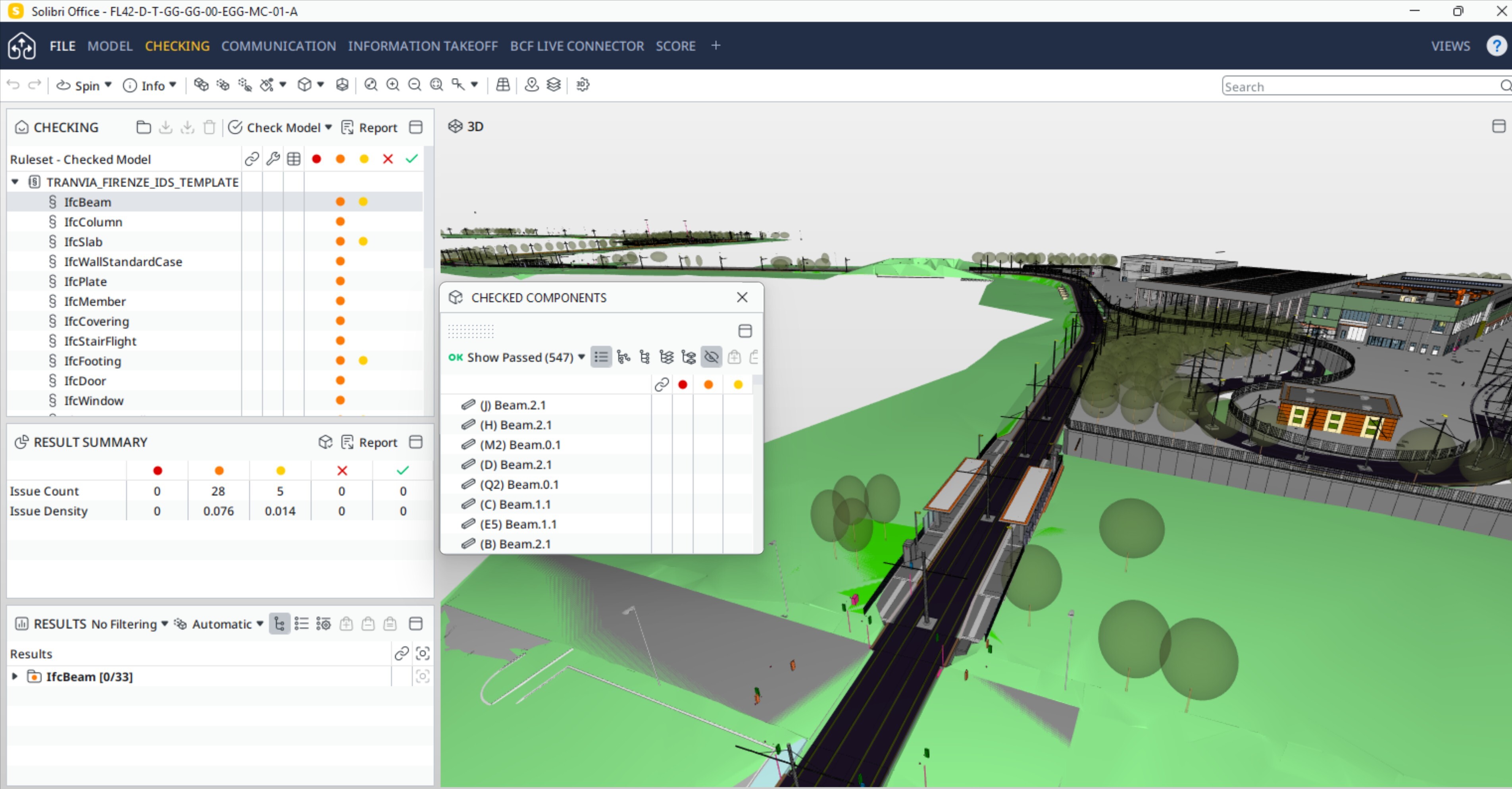 Applicazione della validazione automatizzata delle informazioni BIM basata su IDS nelle infrastrutture tranviarie: miglioramento della qualità e dell’efficienza del coordinamento