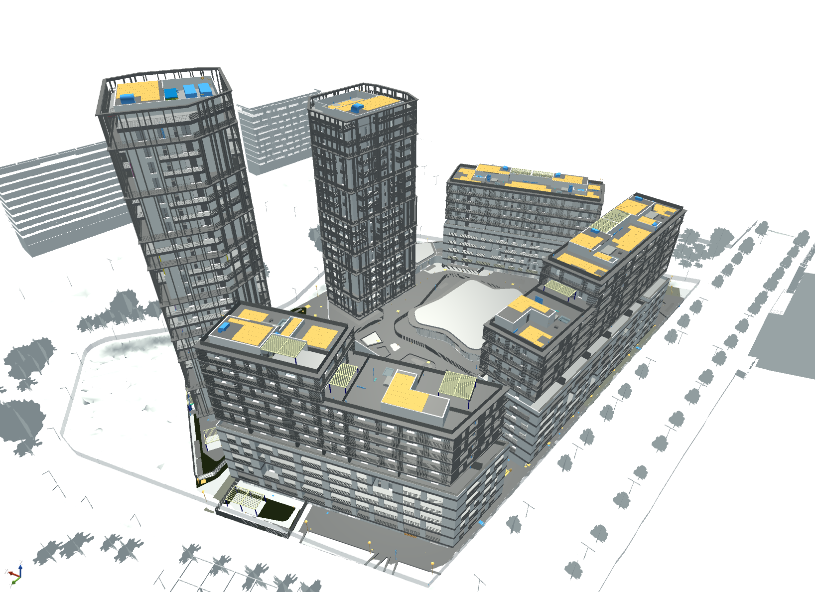 NUOVO COMPLESSO RESIDENZIALE R8 – EUROMILANO