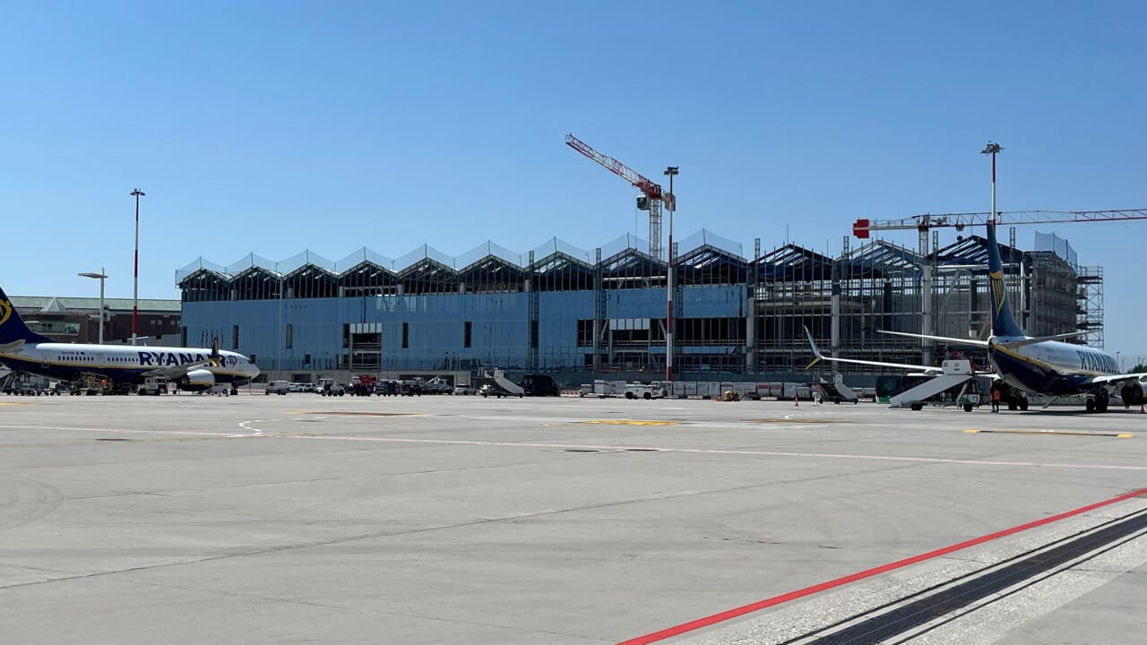 Coordinamento strutturale con Tekla Structures per l’ampliamento del Terminal dell’Aeroporto Marco Polo di Venezia