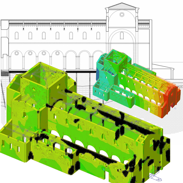 MidasModelCompetition - Studio Silei Marcello – Firenze Ing M Silei Valutazione dei cedimenti di un edificio monumentale