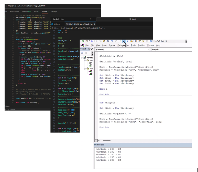 Open API - Automatizza ed estendi il tuo workflow di analisi strutturale